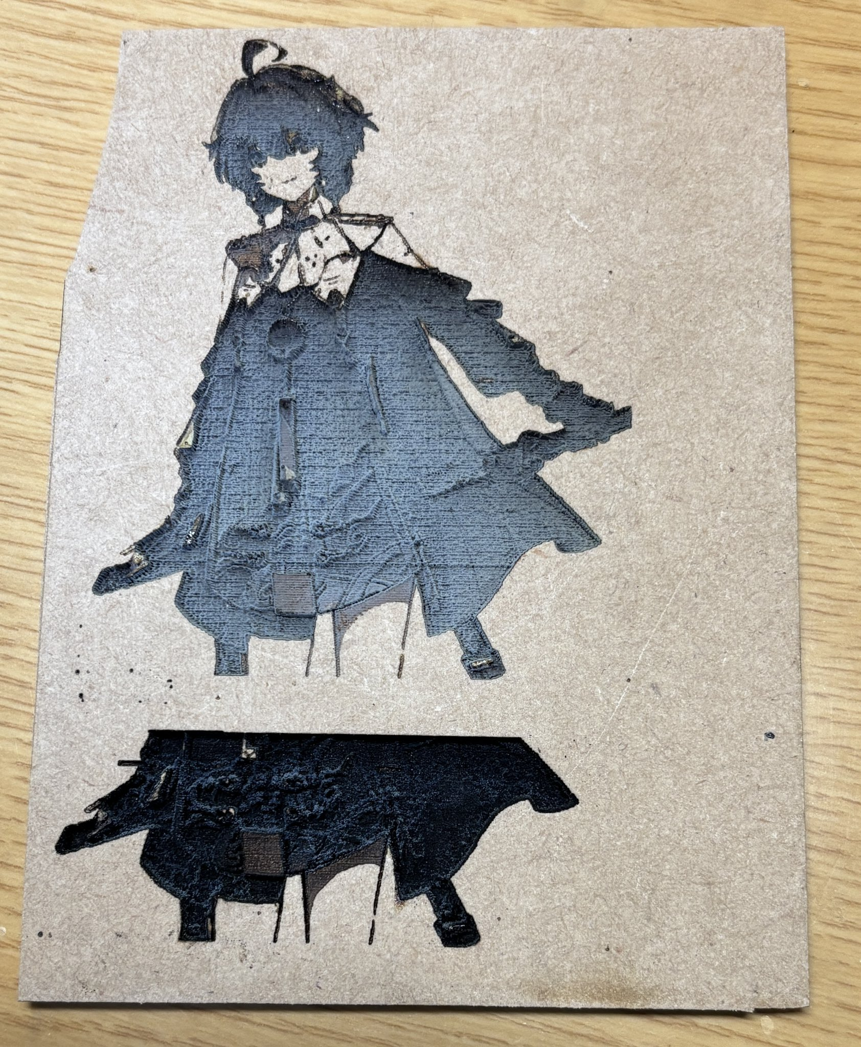 MDFレーザー加工丹瑾